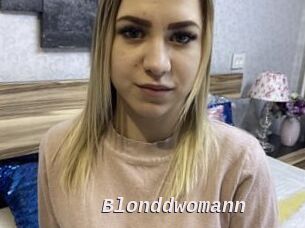 Blonddwomann