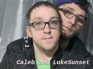 Caleb_and_LukeSunset