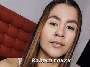 Kahomifoxxx