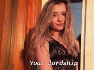 Your_lordship